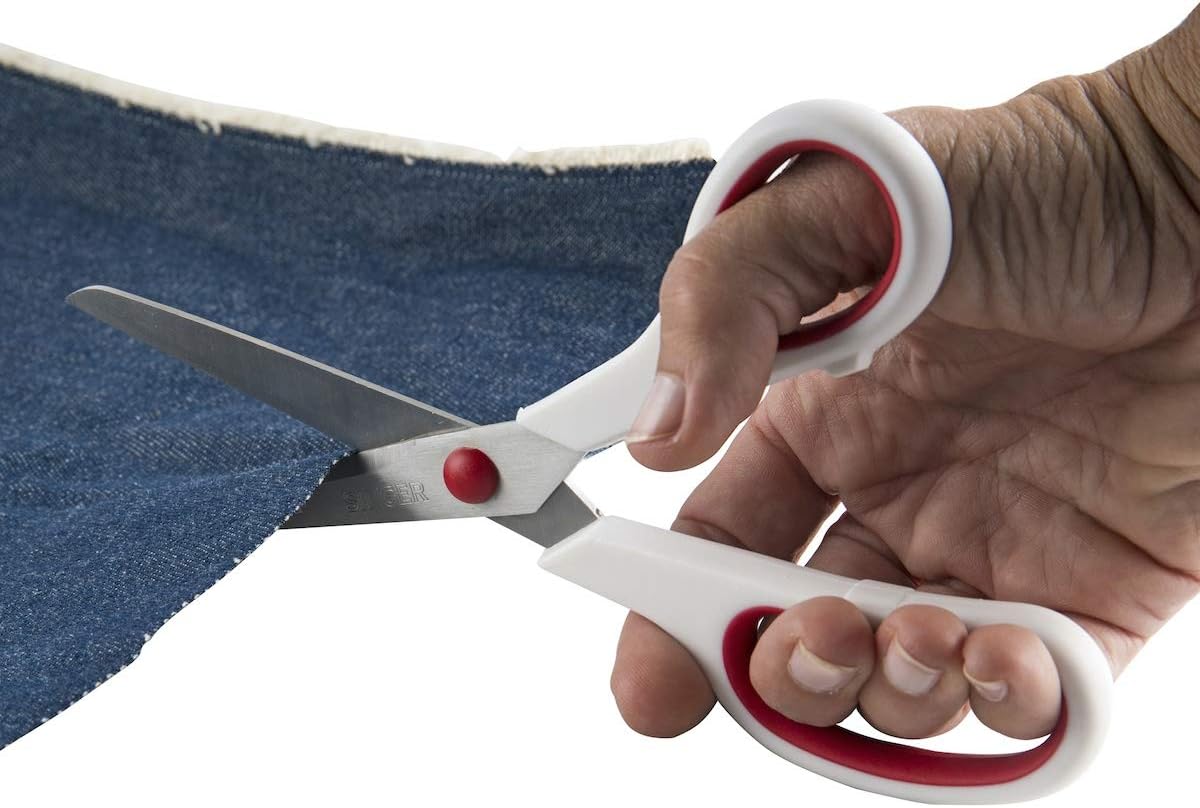 Singer 3404 Scissors, Red & White (1-Pack) - Image 8
